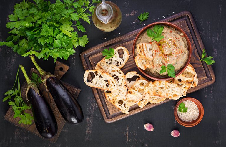 An Easy Creamy Baba Ganoush Recipe