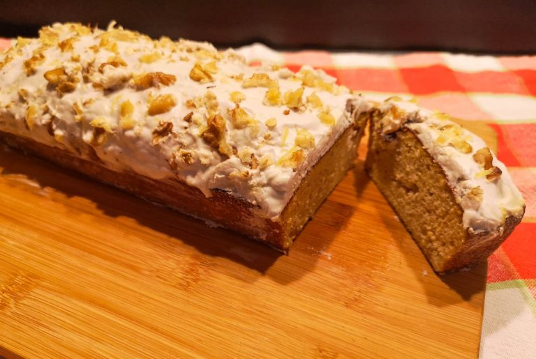 Healthy Carrot Cake Recipe with Coconut Frosting